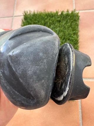 Zapatillas ciclismo LUCK rojas y blancas