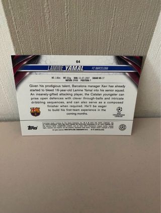 Cromo Lamine Yamal RC Topps Chrome