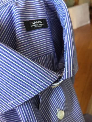 Camicia uomo Barba cotone-elastan Tg. 40