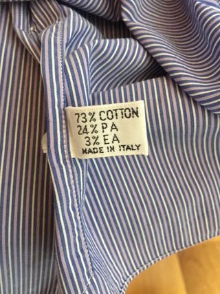 Camicia uomo Barba cotone-elastan Tg. 40