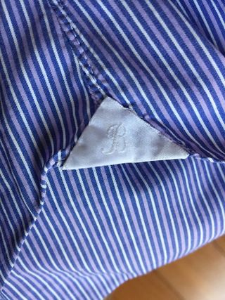 Camicia uomo Barba cotone-elastan Tg. 40