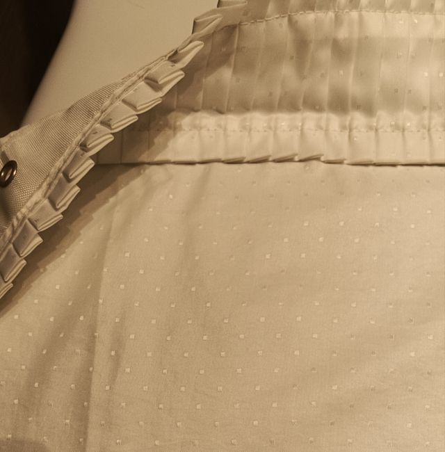 Cortina ducha blanca - Baño