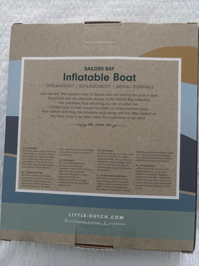 Flotador barco inflable