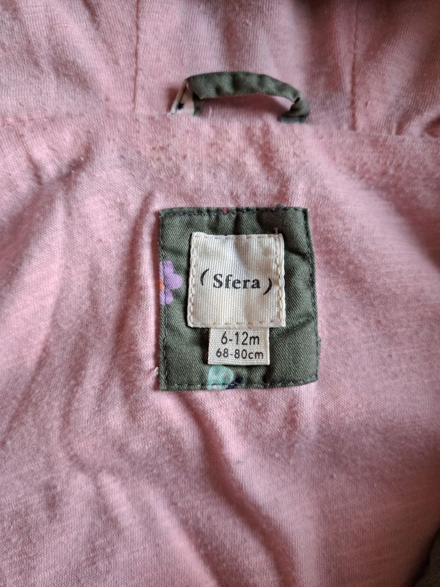 Cazadora Sfera niña 6-12m