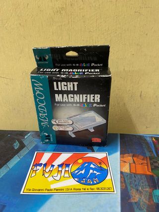 Madcow game boy color light magnifier nuovo