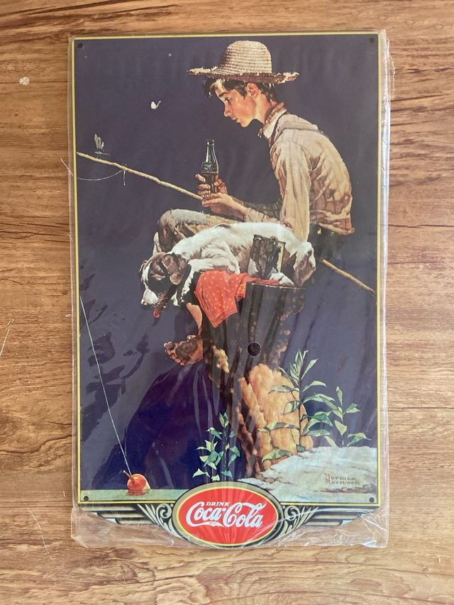 Chapa vintage COCA COLA ** Nueva***