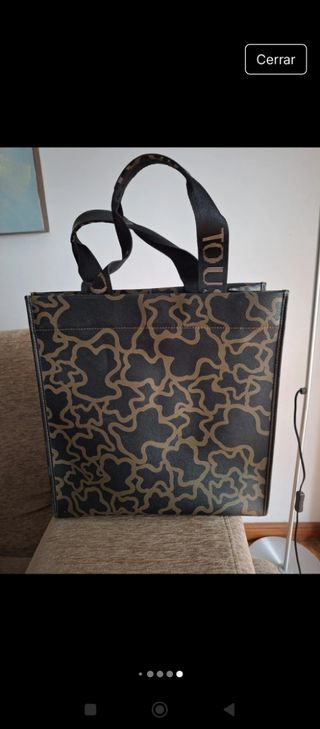 Bolso Tous negro y marrón