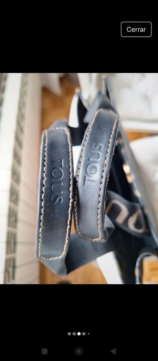 Bolso Tous negro y marrón