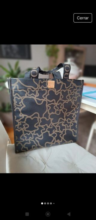 Bolso Tous negro y marrón