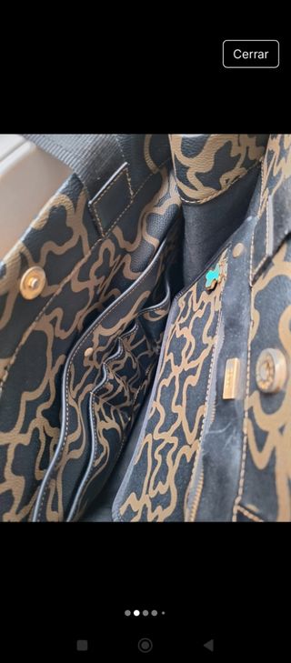 Bolso Tous negro y marrón