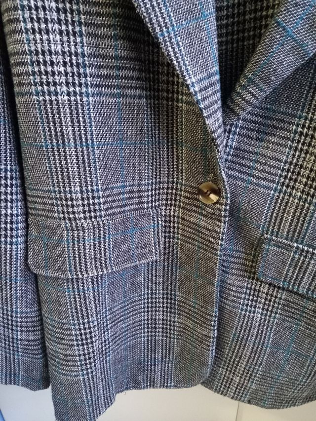 Giacca elegante uomo quadretti taglia L