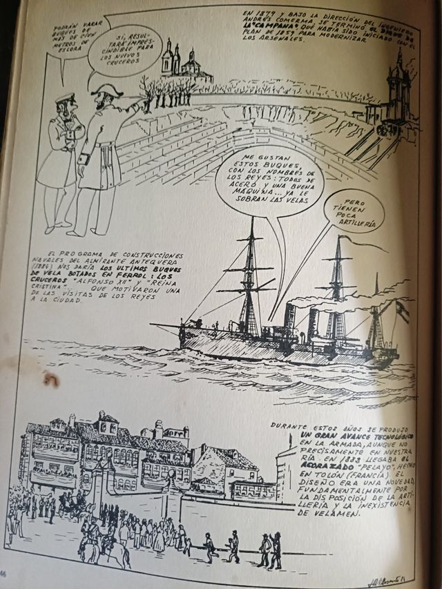 Libro antiguo: Los Buques y los Hombres