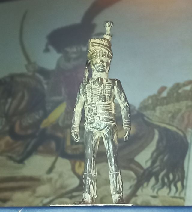 HUSAR SOLDADO PLOMO AÑOS 20-30 S.XX