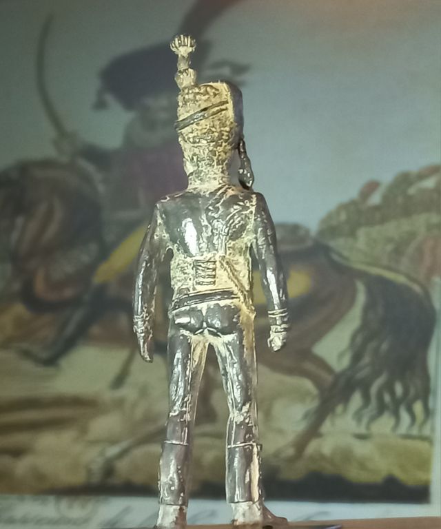 HUSAR SOLDADO PLOMO AÑOS 20-30 S.XX