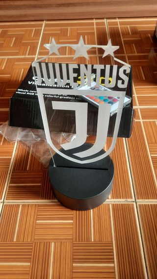 Lampada 3D stema Juventus