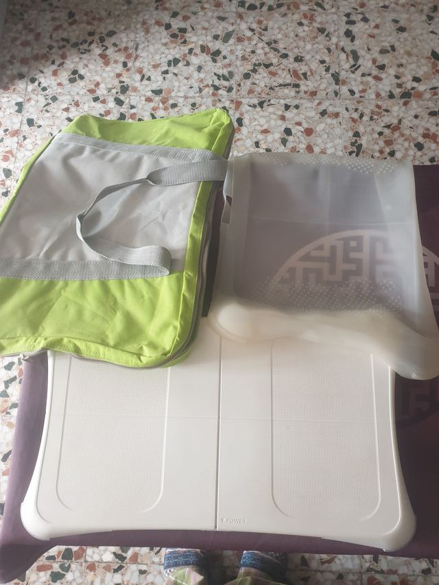 Plataforma wii fit con funda silicona y de tela