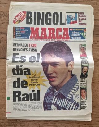 Periódico Celebración 9 Champions Real Madrid