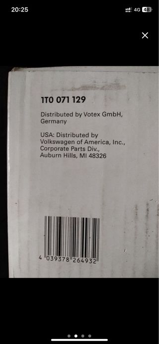 Portaesquís y tablas 1T0071129 Volkswagen