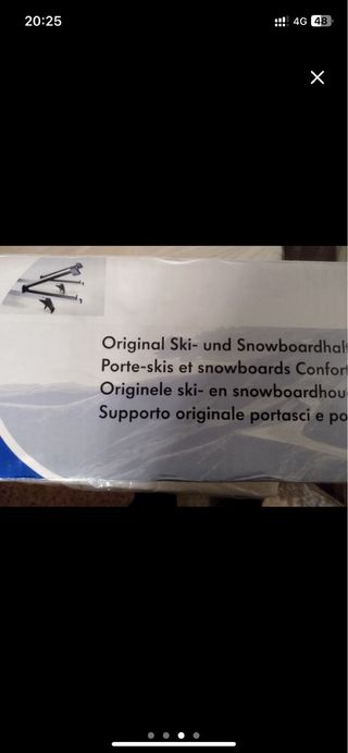 Portaesquís y tablas 1T0071129 Volkswagen