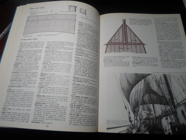 NAVEGACION A VELA-ENCICLOPEDIA ILUSTRADA-