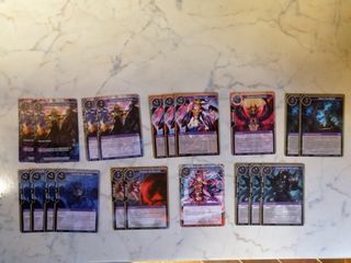 Blocco 96 Carte TCG Force of Will - AOA (parte 2)
