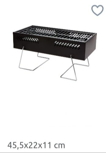 Barbacoa Portátil Negra