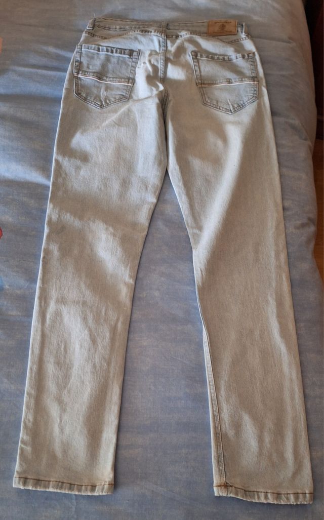 Pantalón vaquero Springfield azul claro