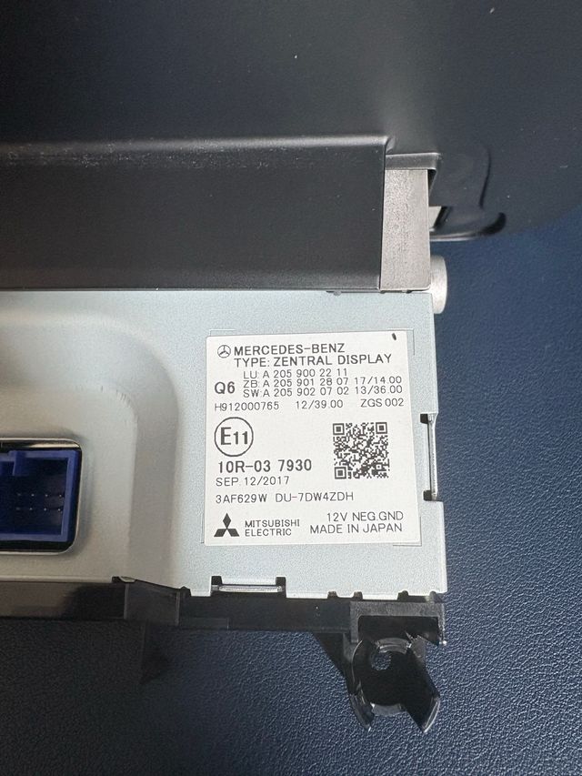 Pantalla original Mercedes GLC