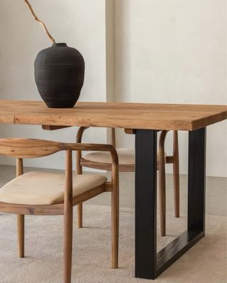 Mesa comedor madera 200x100 - industrial