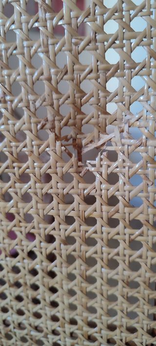 Biombo ratán 4 hojas