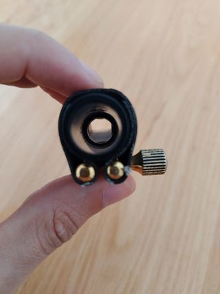 Boquilla Saxo Soprano Jody Jazz con abrazadera