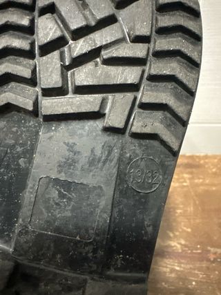 Botas Lluvia camuflaje niño. Talla 32