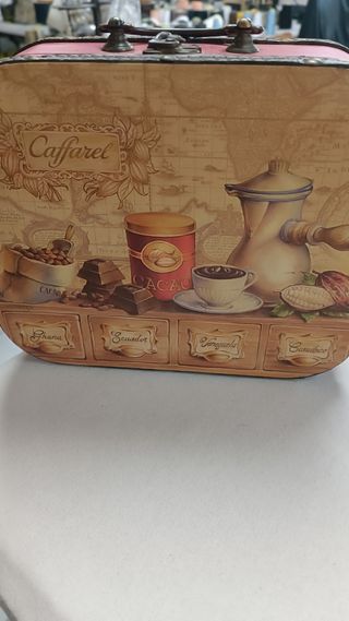 Scatola Caffarel vintage
