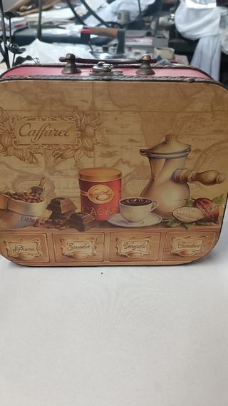 Scatola Caffarel vintage