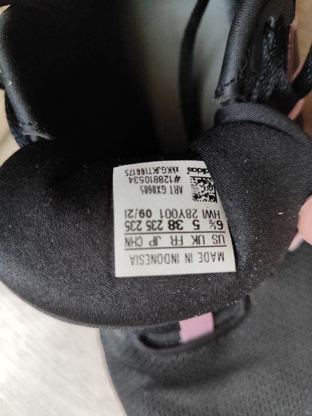 Zapatillas Adidas mujer negras y rosas