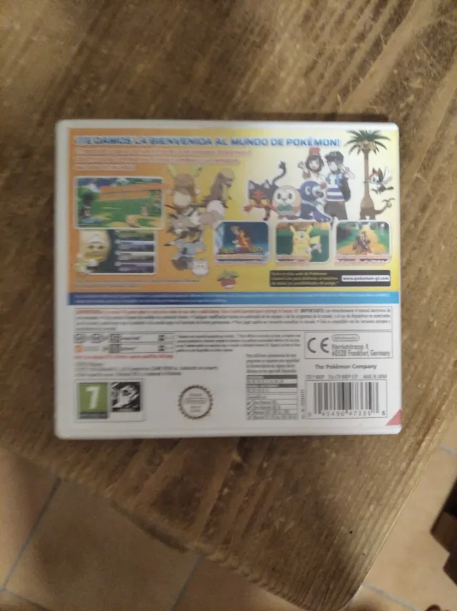Pokémon Sol Nintendo 3Ds y 2Ds