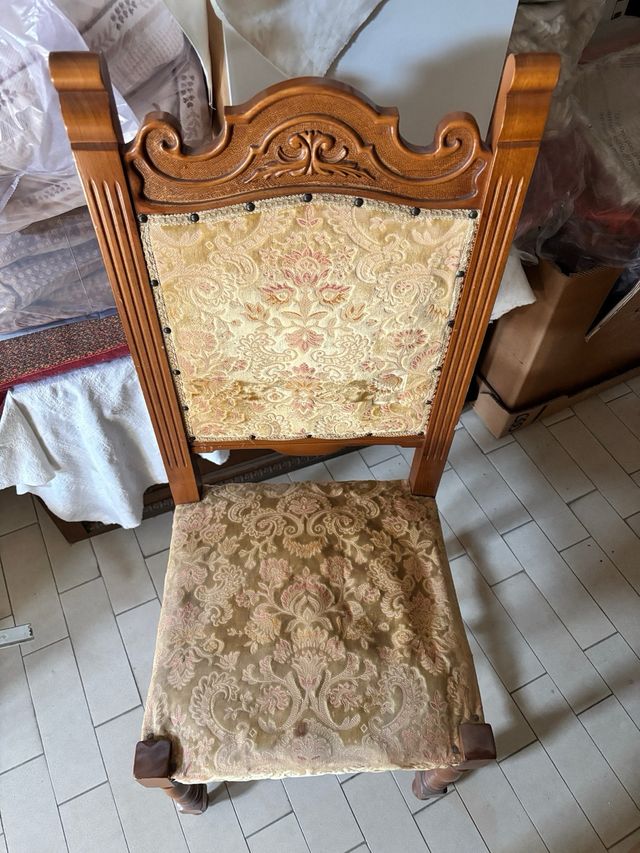 Sedie legno stile antico (5)