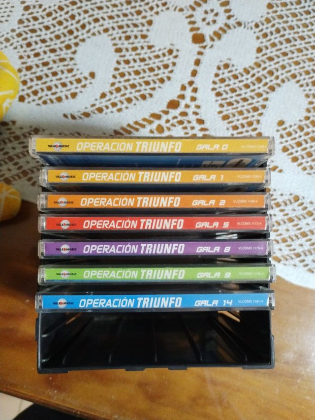 Operación Triunfo Manuel Carrasco cds