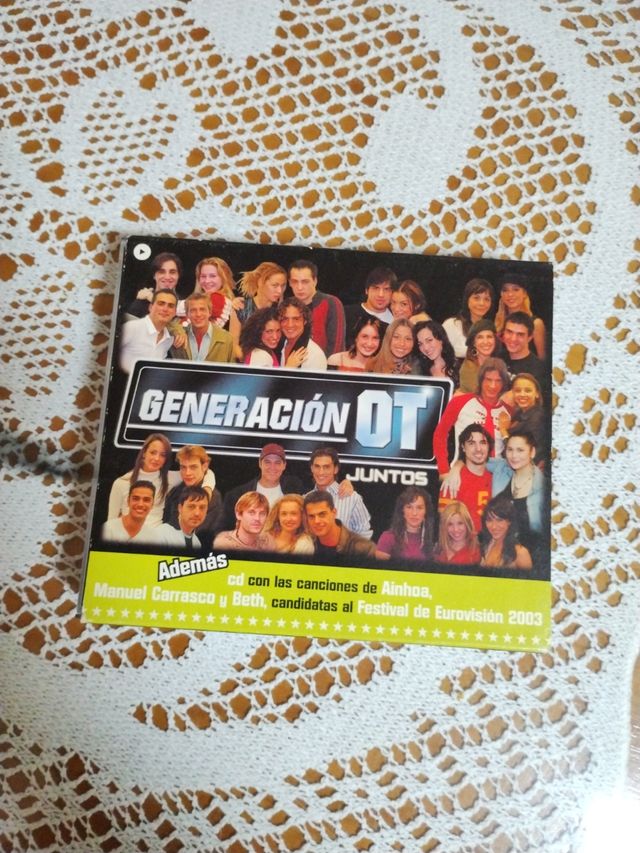 Operación Triunfo Manuel Carrasco cds