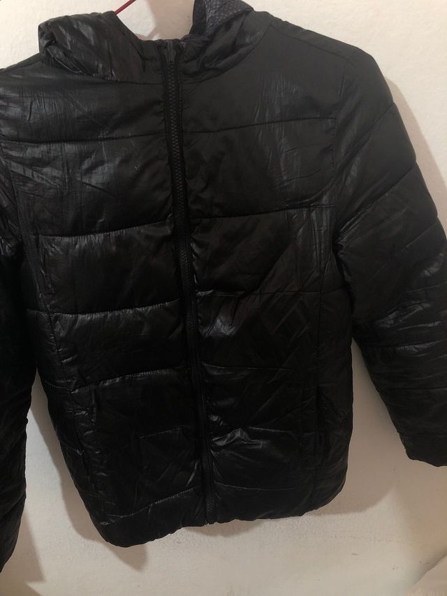 Chaqueta acolchada negra