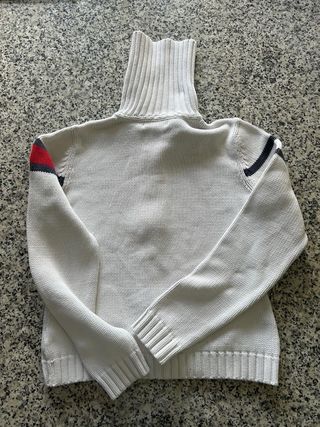 Jersey Tommy Hilfiger blanco y rojo