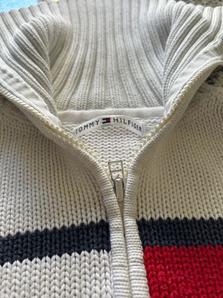Jersey Tommy Hilfiger blanco y rojo