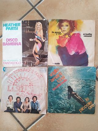 4 Vinili 70's Italian Pop/Rock