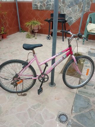 Bicicleta montaña niña rosa