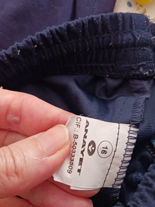 Pack 2 pantalón de chándal corto y largo