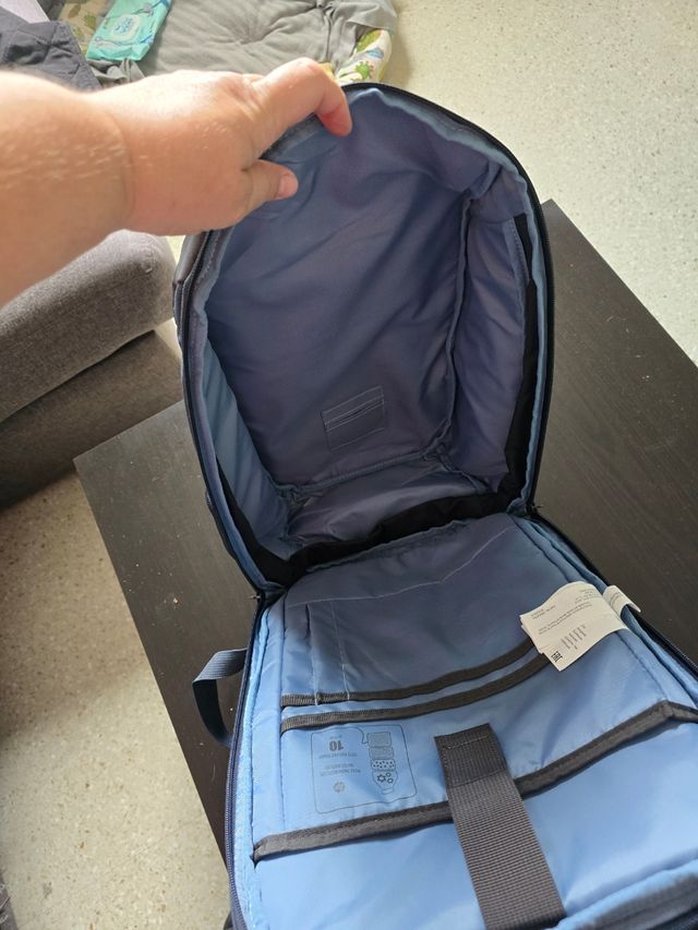 Zaino HP portatile - Grigio/blu scuro