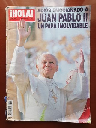 Revista ¡Hola!, 14 de abril de 2005