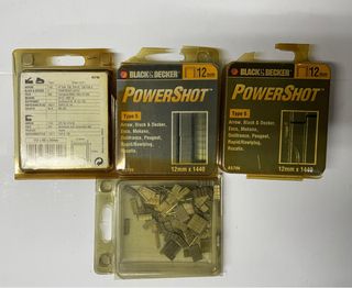 Grapas Black&Decker Powershot 12mm