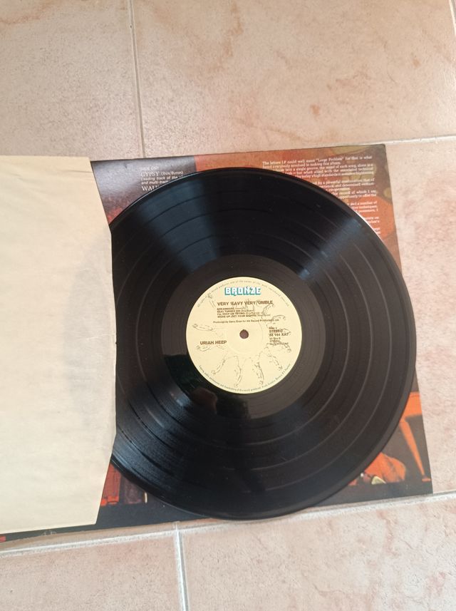 Vinilo Uriah Heep. Vintage años 70