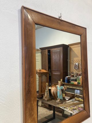 Espejo antiguo nogal restaurado